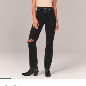 Abercrombie & Fitch 90s straight ultra high rise